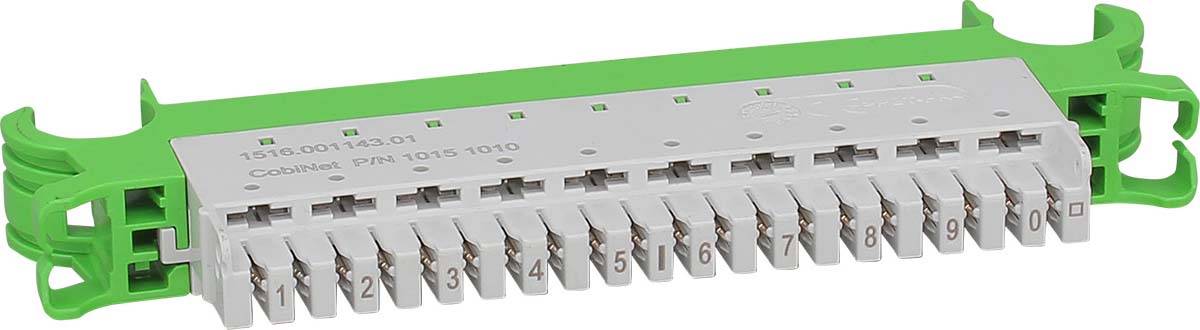 10 Stk. CobiNet LSA-HD RS Anschlussleiste 120346-0