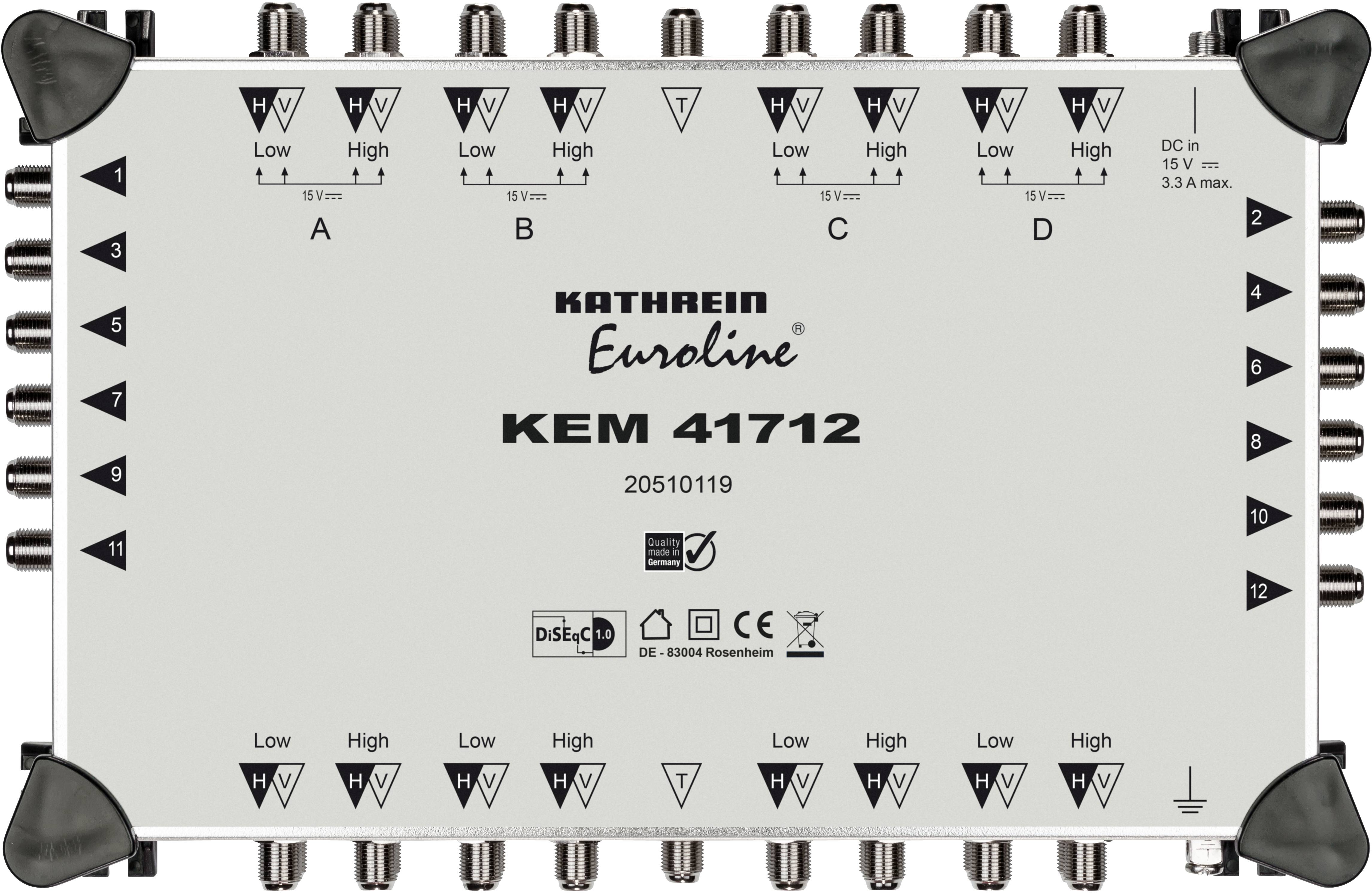 Kathrein Multischalter KEM 41712-0
