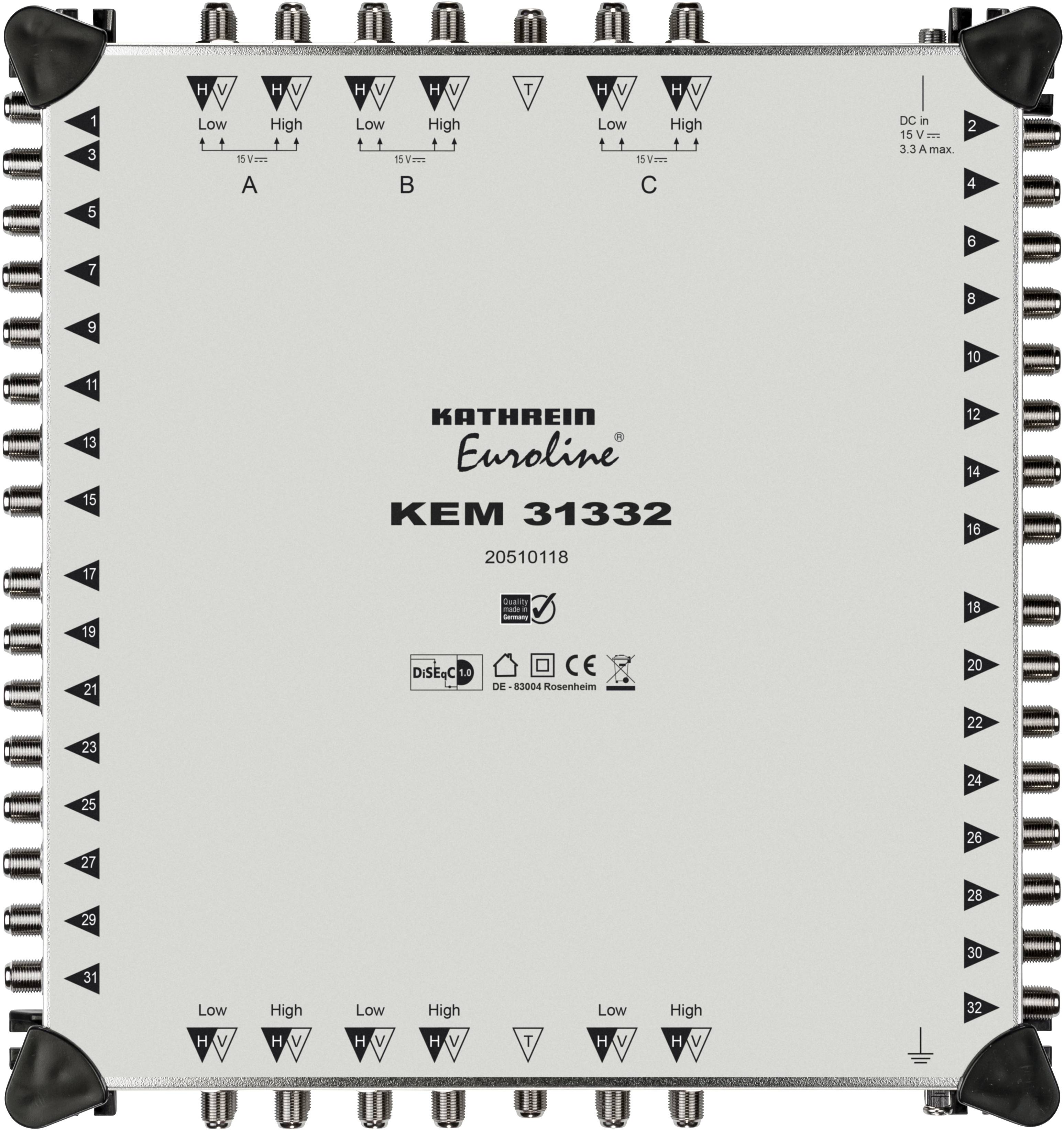 Kathrein Multischalter KEM 31332-0