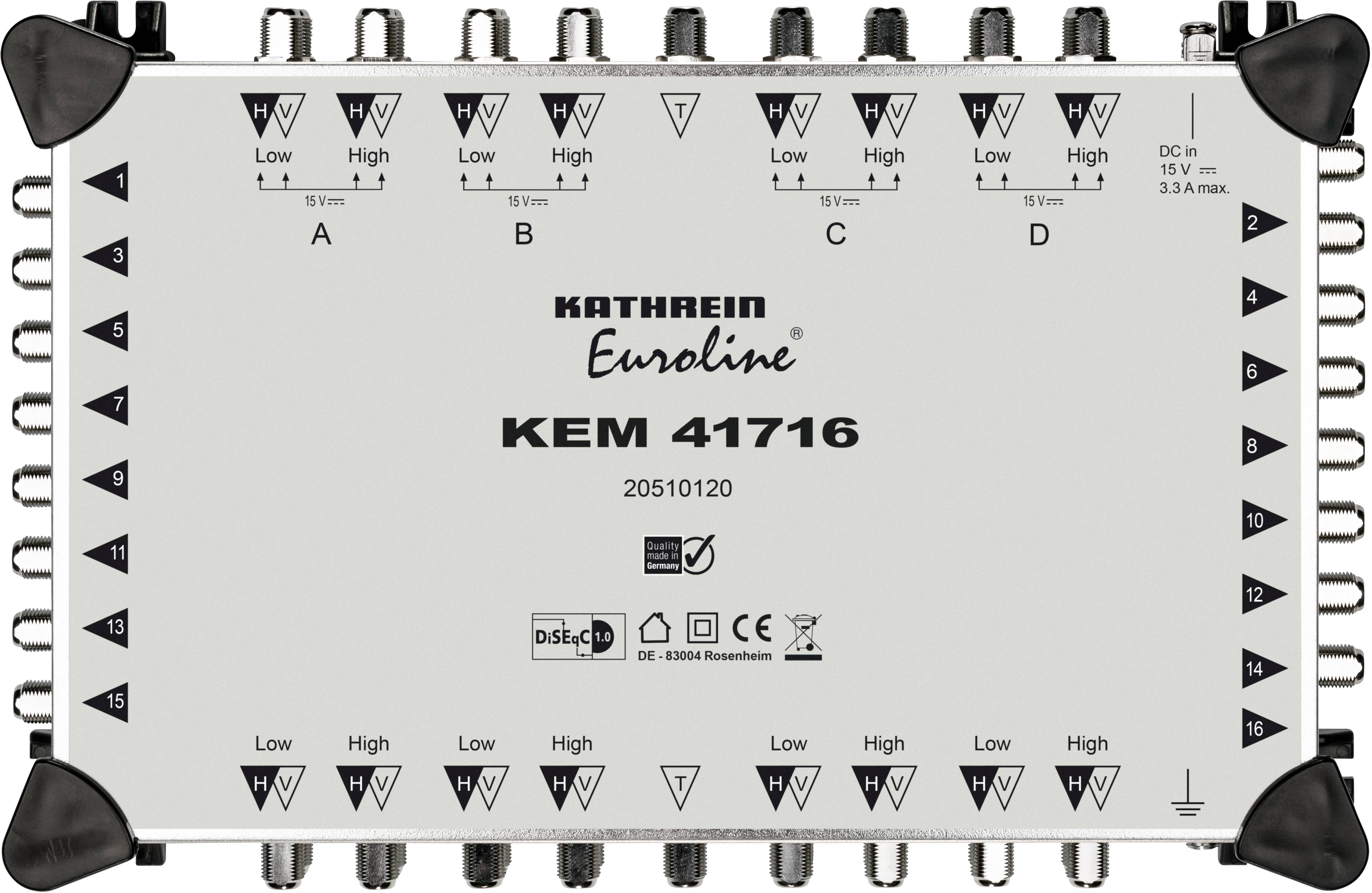 Kathrein Multischalter KEM 41716-0