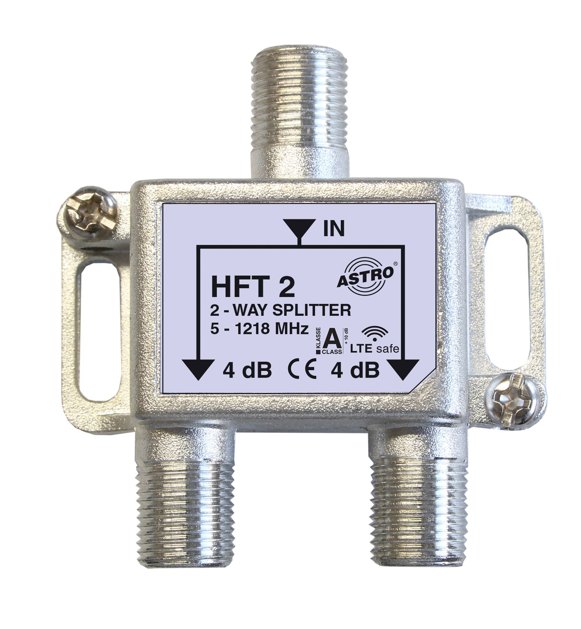 Astro Strobel Verteiler 2-fach 4db 5-1218MHz HFT 2-0