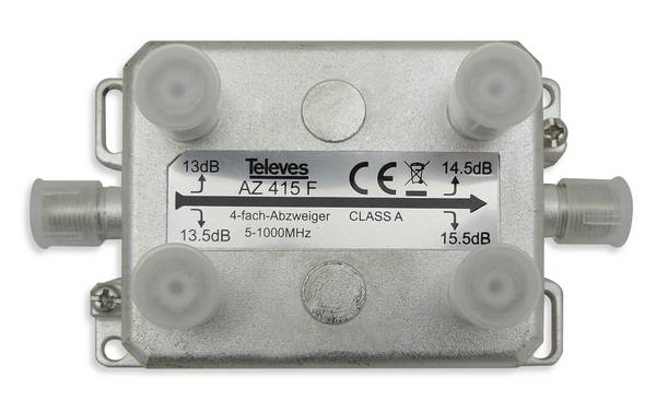 Televes Abzweiger 4f. AZ 415 F