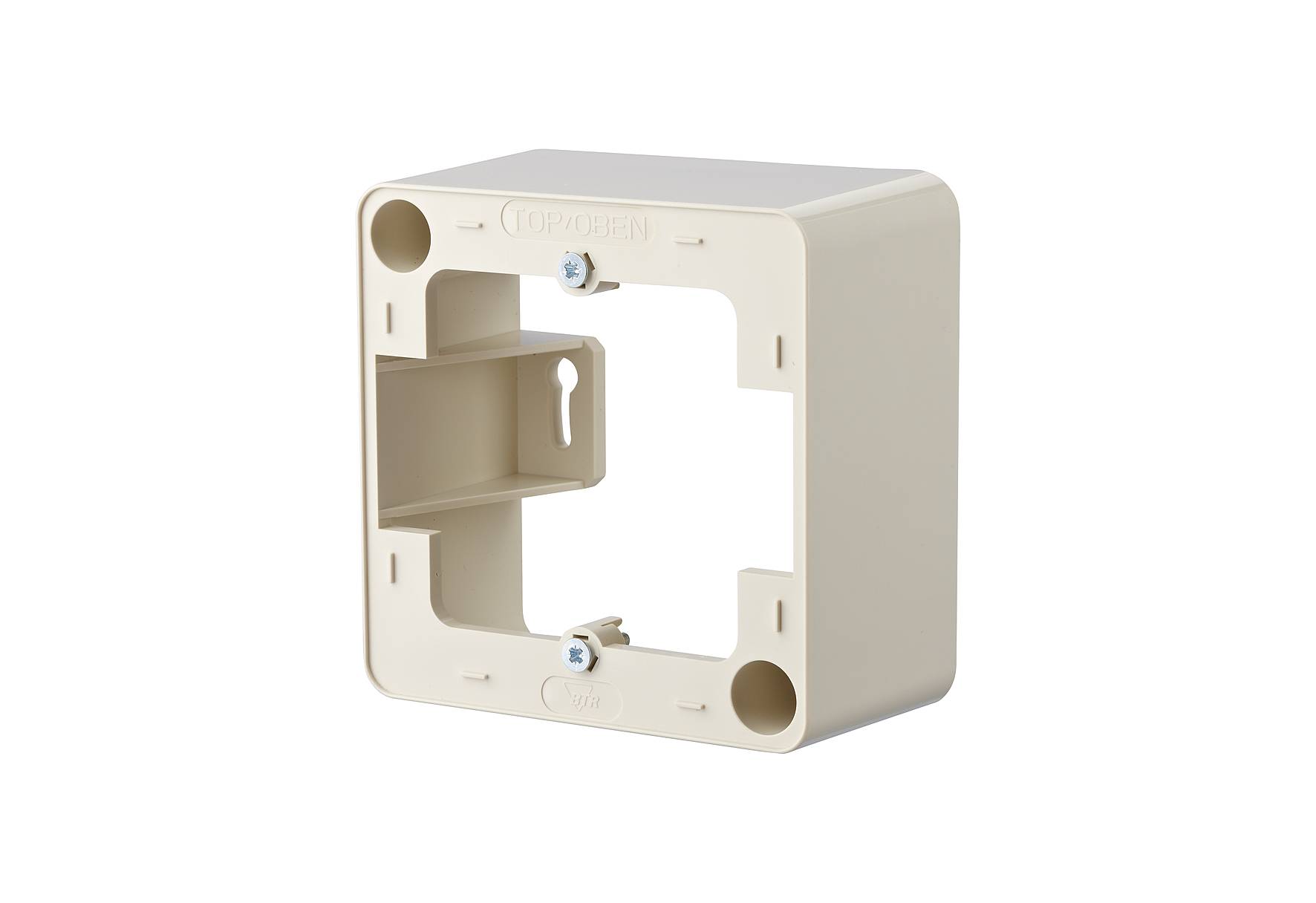 10 Stk. Metz Connect AP-Rahmen 130829-4301-I-0