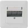 Rutenbeck Anschlussdose UM Cat.6A iso-MD 3 Up 139102100