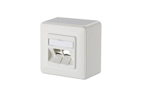 Metz Connect Keystone Dose AP 2Port leer rws 130B20D20002KE