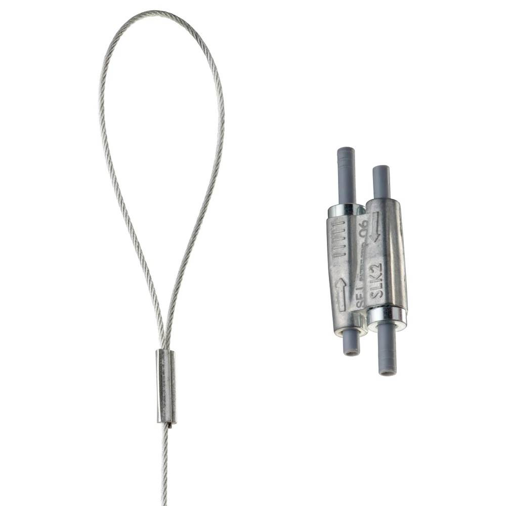 Erico SLK mit Schlaufe 3mm Stahlseil,L=5m SLK3L5LP-0