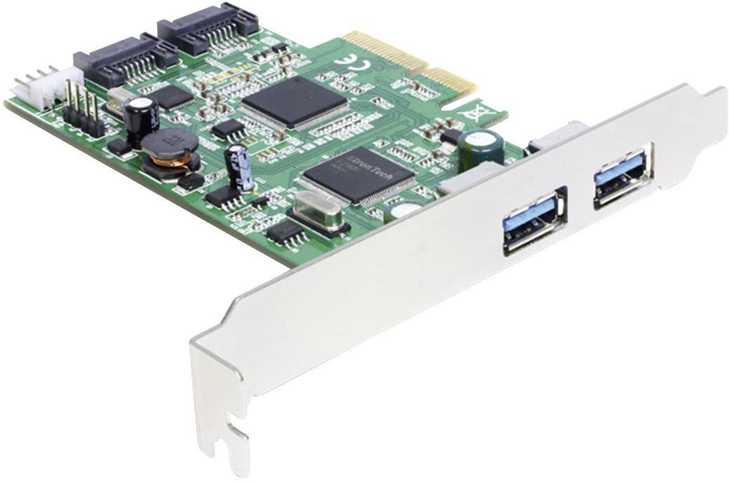 DeLOCK PCI Express Karte > 2 x extern USB 3.0