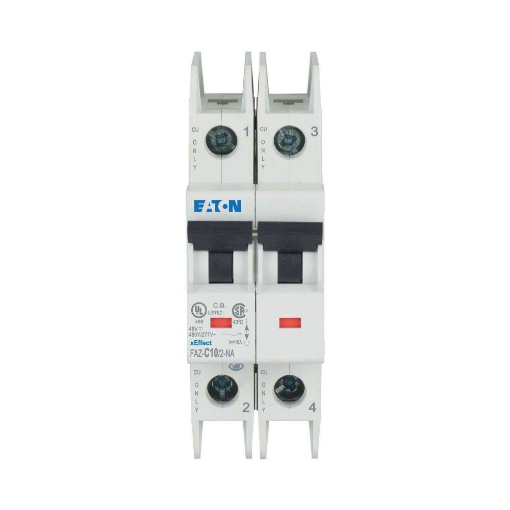 Eaton Leitungsschutzschalter 10A, 2p, C-Char FAZ-C10/2-NA-0