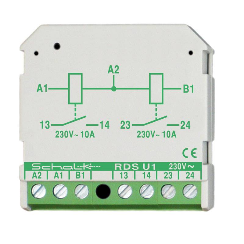 Schalk Relais RDSU19 230V AC 2Schliesser UP-0