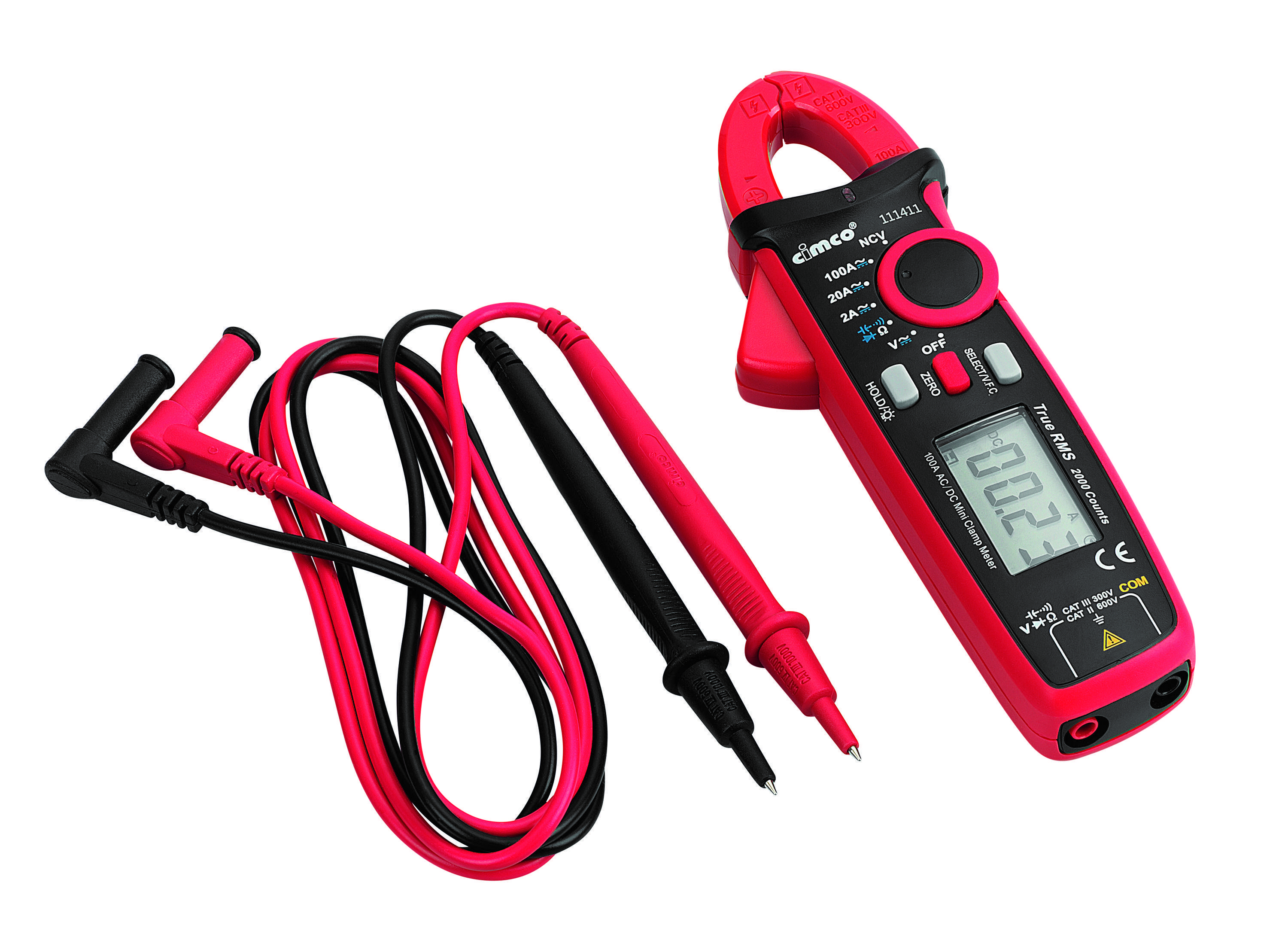 Cimco Werkzeuge AC/DC-TrueRMS-Stromzange 111411-0