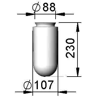 Albert Leuchten Ersatzglas G96 90210096-0