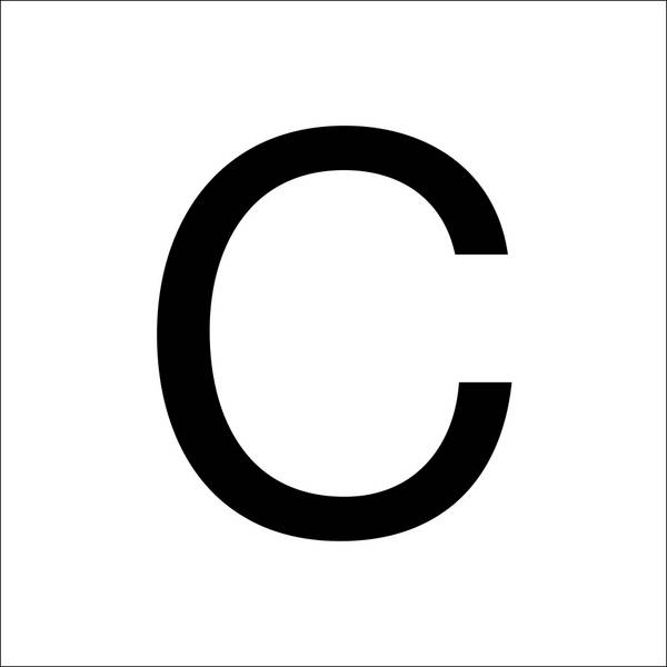 RZB 99223.003.C Buchstabe "C",120mm