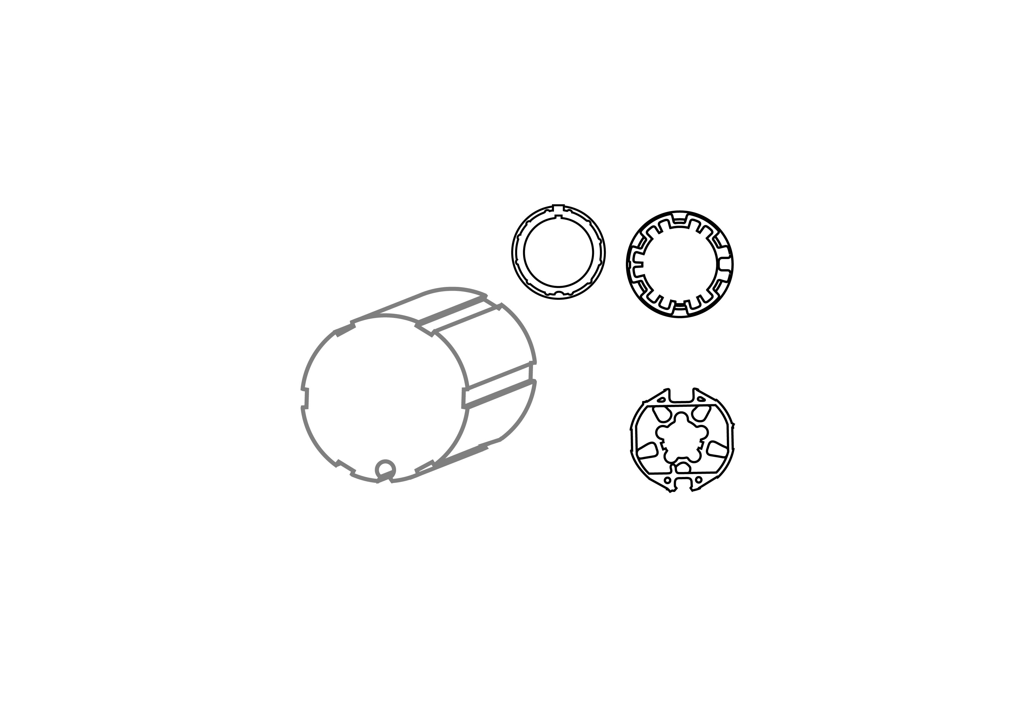 Somfy Mitnehmer 9420304 9420304D 3660849538798-0