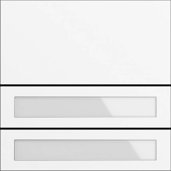 Gira Klingelmodul Bus 2RT ws System 106 5532902 B106,5xH106,5mm