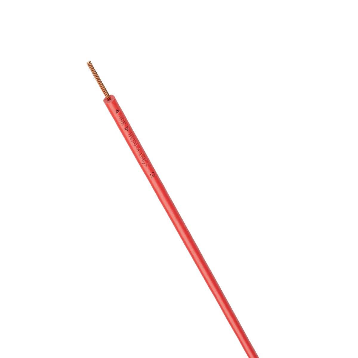 LAPPKABEL Einzelader H05V-K 1X0,75 RT100m Ring rot H05V-K-1X0,75-RD-0