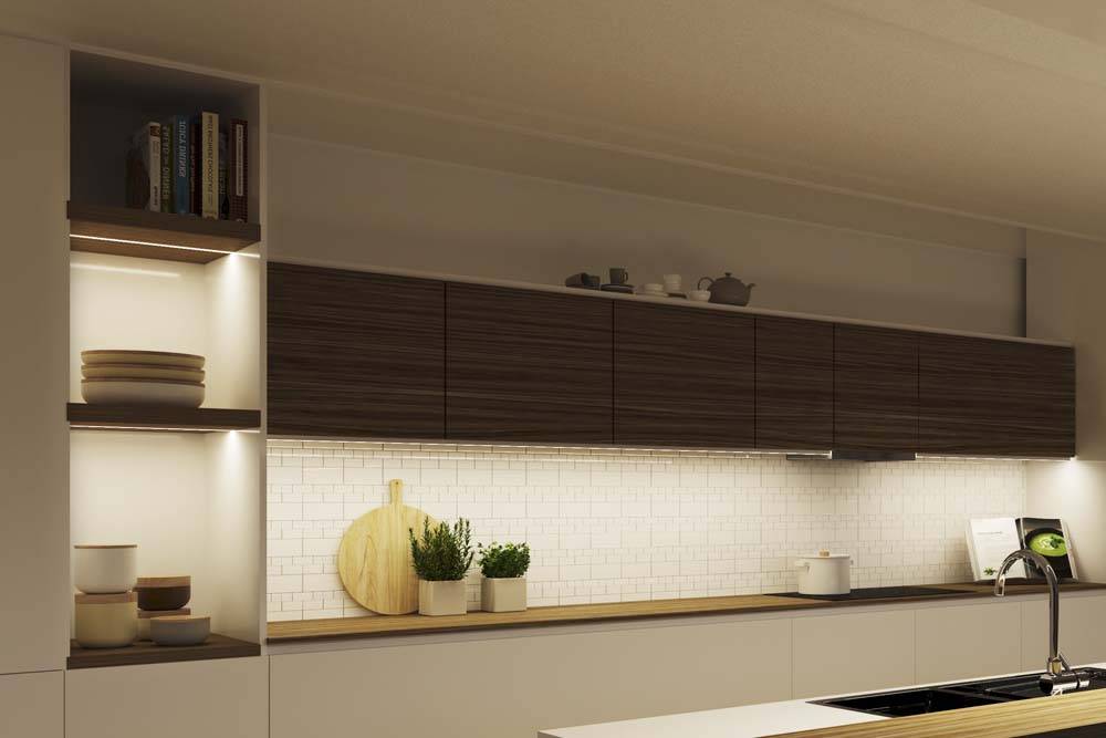 SLV GRAZIA 10 - Aufbauprofil LED flach (Länge 200cm | IP20) - schwarz-0