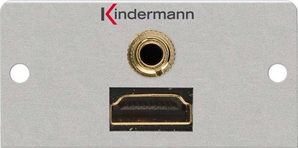 Kindermann Anschlussblende Audio 3,5mm Klinke 7441000589