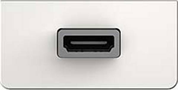 Kindermann Blende Konnect Design Click HDMI 90 Grad