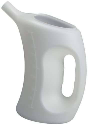 Abfüllkanne aus Polyethylen (PE), 5 Liter Volumen, transparent-0