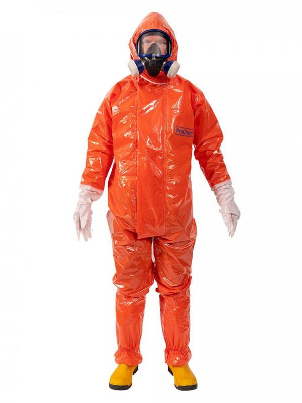 ProChem I CLF Overall Chemikalienschutzanzug Handschuh u. Stiefelsocke Kat. III, Typ 3B,4B,5B&6B XXL