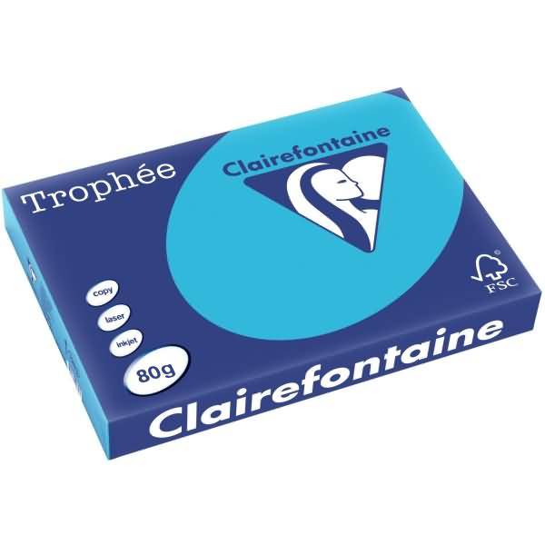 Kopierpapier Trophee A3 80g/qm VE=500 Blatt royalblau-0