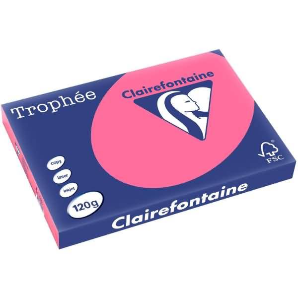 Kopierpapier Trophee A3 120g/qm VE=250 Blatt eosin