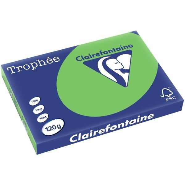 Kopierpapier Trophee A3 120g/qm VE=250 Blatt frühlingsgrün-0