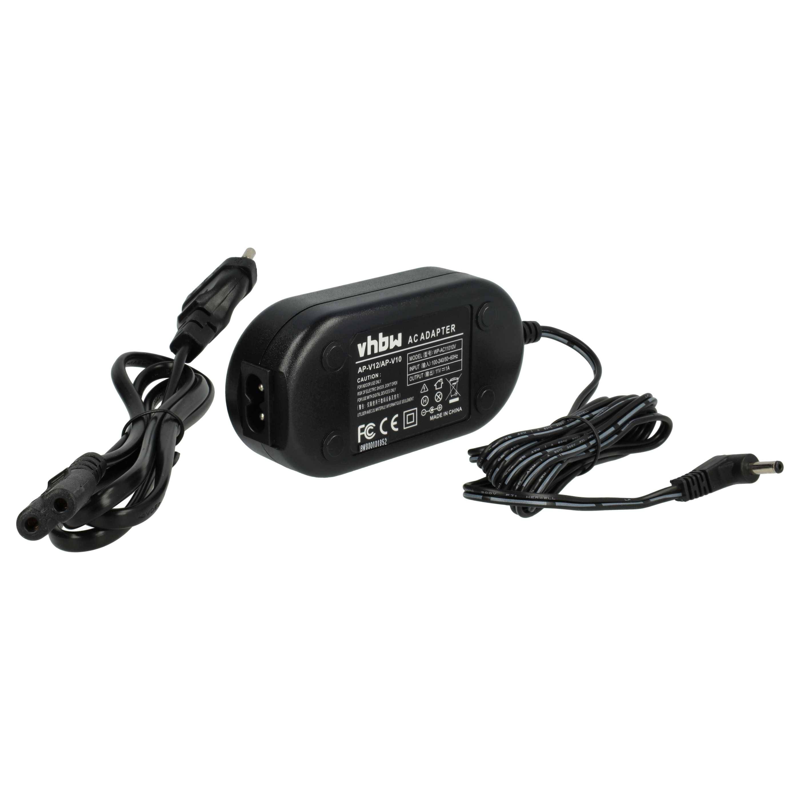vhbw 1x Netzteil kompatibel mit JVC GR-D201 | GR-D200, GR-AXM341US, GR-AXM341, GR-D200U, GR-D200US, GR-AXM341U Kamera-0