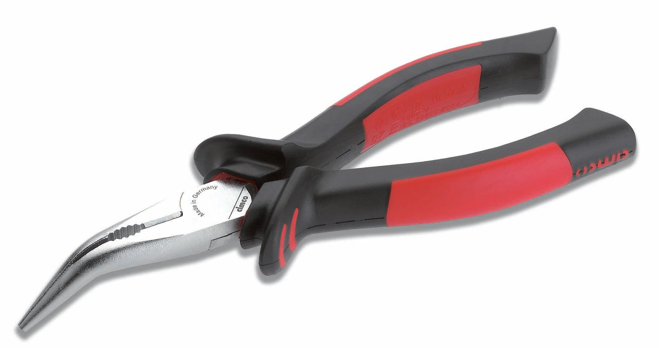 Cimco 100236 VDE Telefonzange 45° gebogen 16 cm