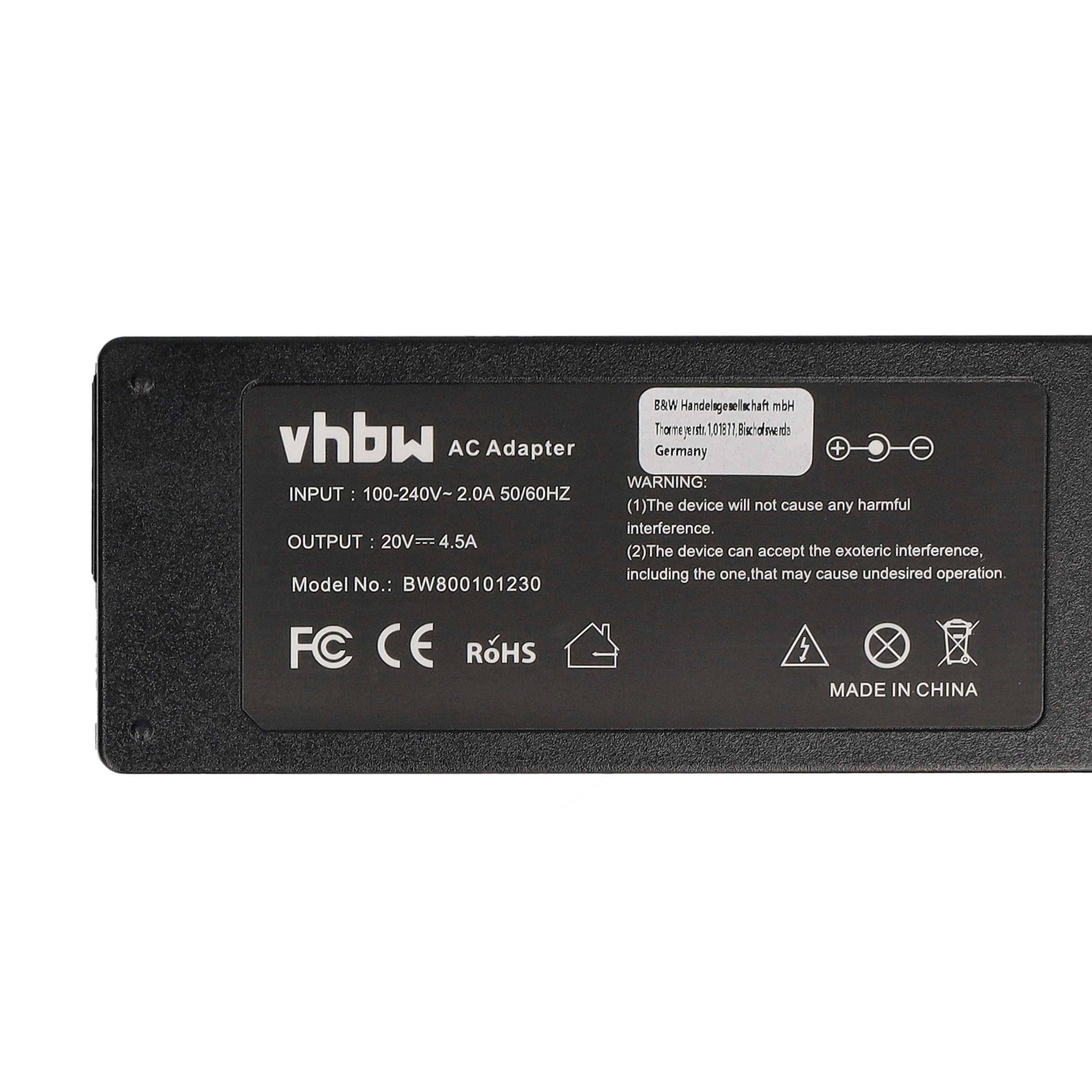 vhbw 1x Netzteil kompatibel mit Dell Precision Workstation M50 | M40 Notebook, 90 W-4