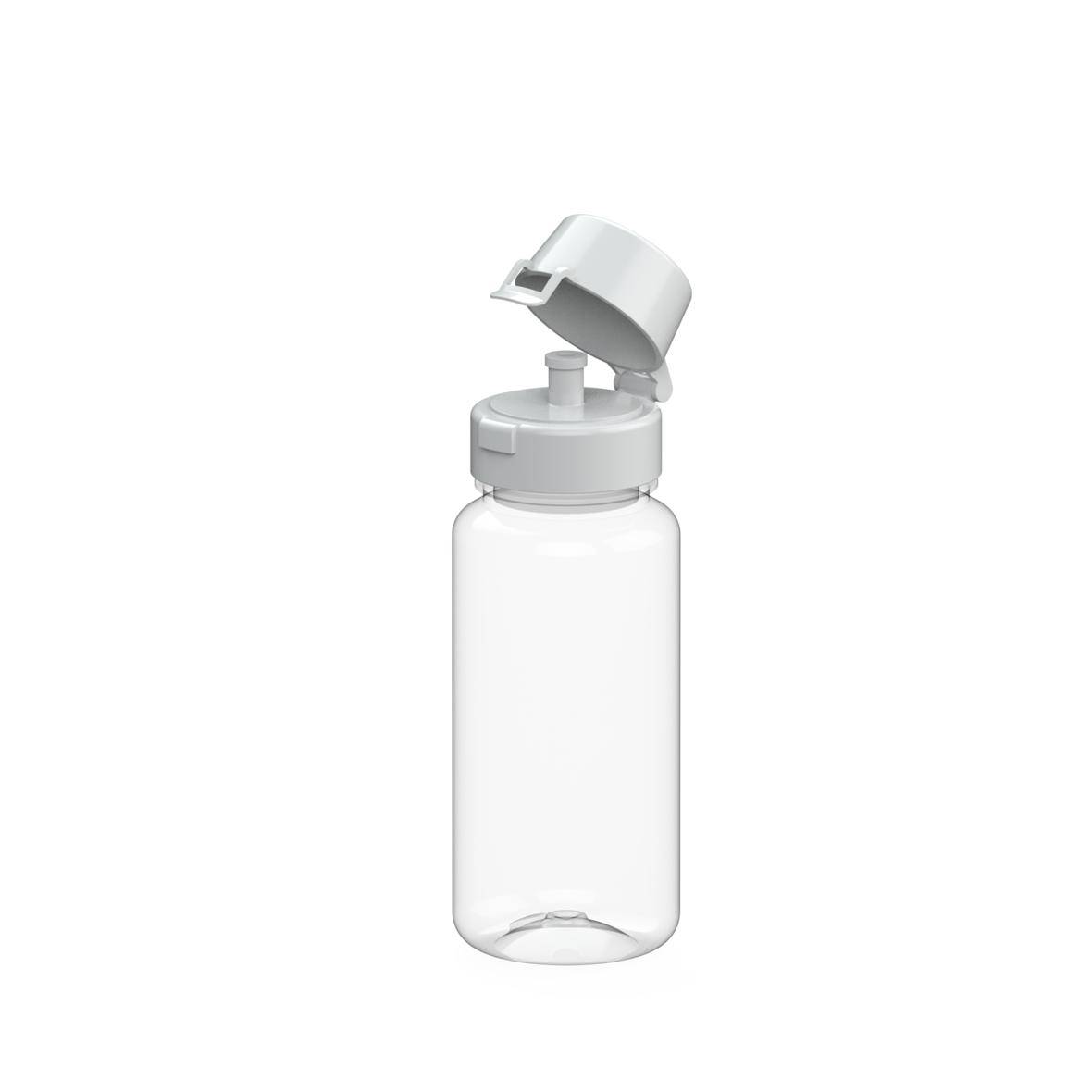 Trinkflasche "School", 400 ml, transluzent-rot/rot-1