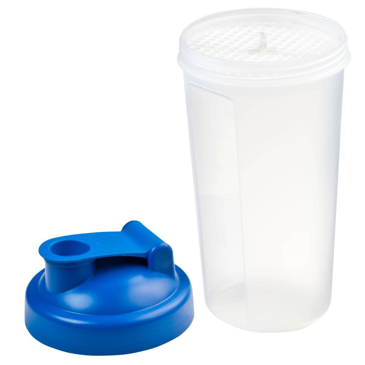 Shaker "Protein", 0,60 l, teal/transluzent-grau-2