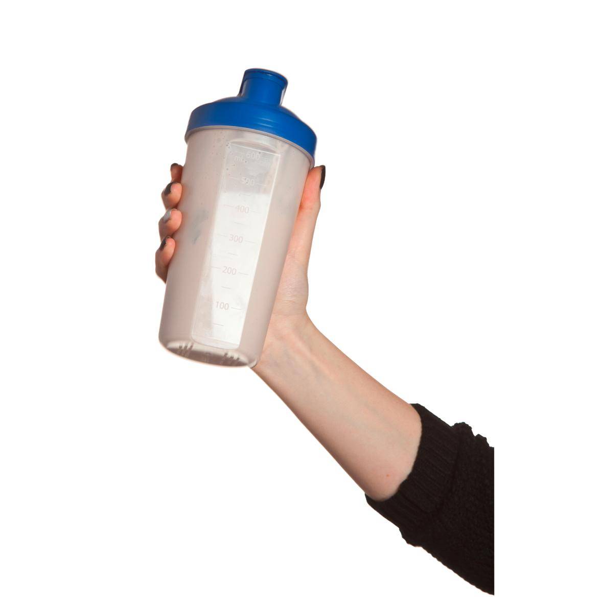 Shaker "Protein", 0,60 l, teal/transluzent-grau-4