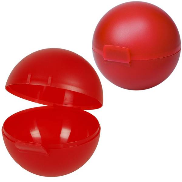 Vorratsdose "Apfel-Box", trend-rot PP