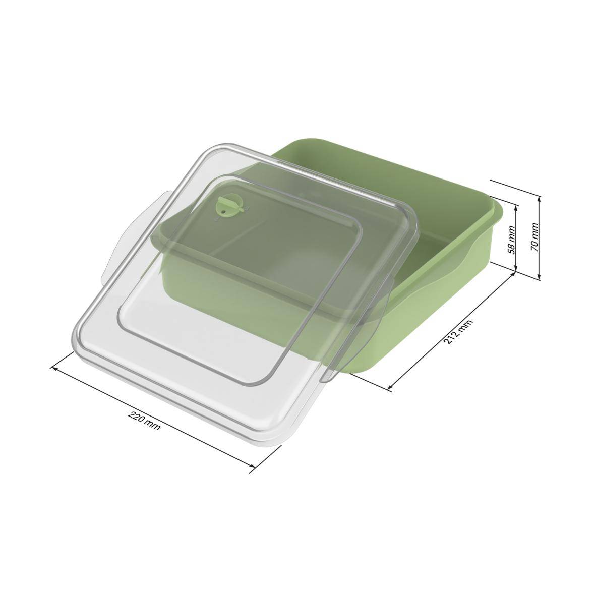 Universalbox „ToGo“, beständiges braun/transparent-1