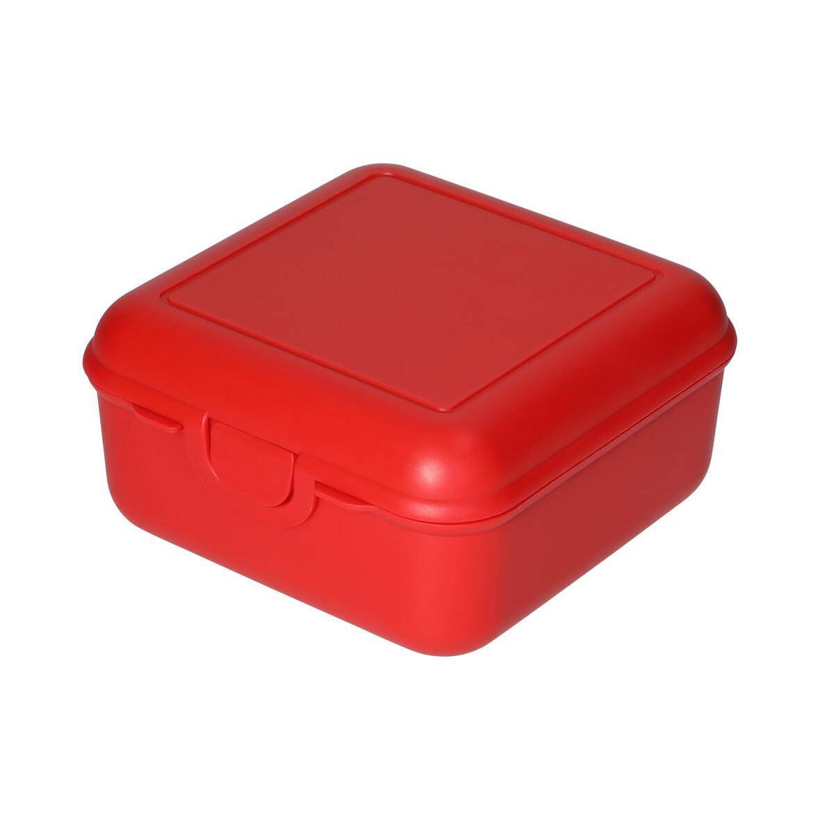 Vorratsdose "Cube" deluxe, mit Trennschale, standard-rot-3