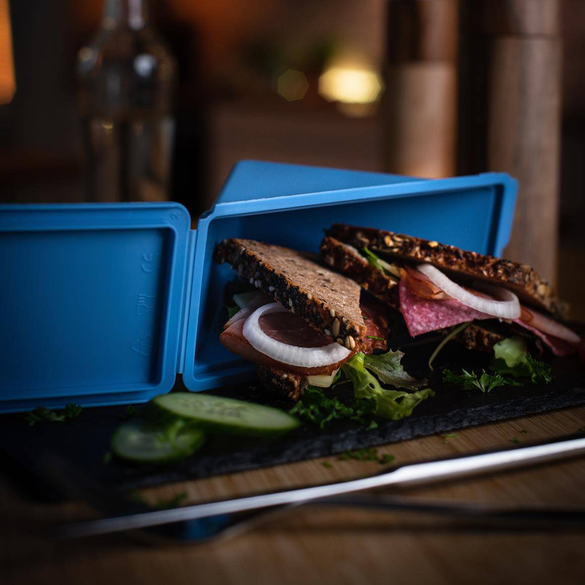 Sandwichbox „ToGo“, schwarz-2