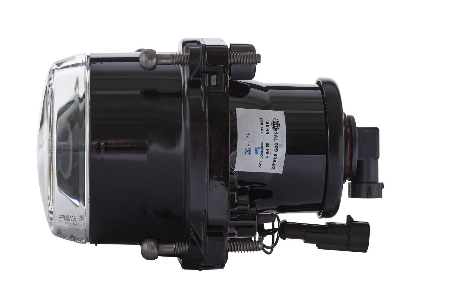 HELLA 1AL 009 998-021 DE/Halogen-Hauptscheinwerfer - 90mm Performance - 12V - rund - Referenzzahl: 1-2