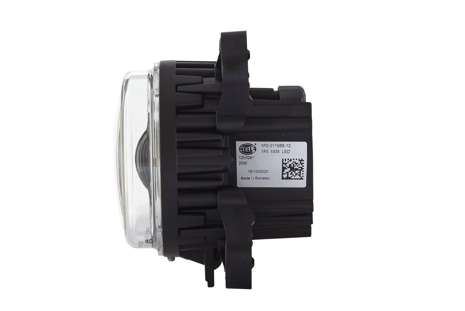 HELLA 1F0 011 988-121 DE/LED-Fernscheinwerfer - 90mm Performance L4060 - 12/24V - Einbau - Stecker:-2