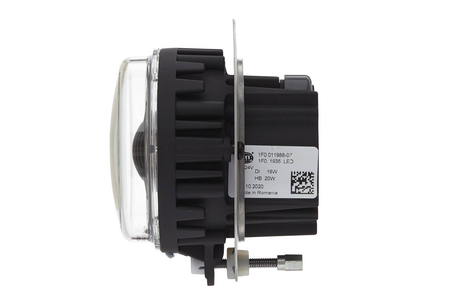 HELLA 1F0 011 988-071 DE/LED-Fernscheinwerfer - 90mm Performance L4060 - 12/24V - Einbau - Stecker:-2