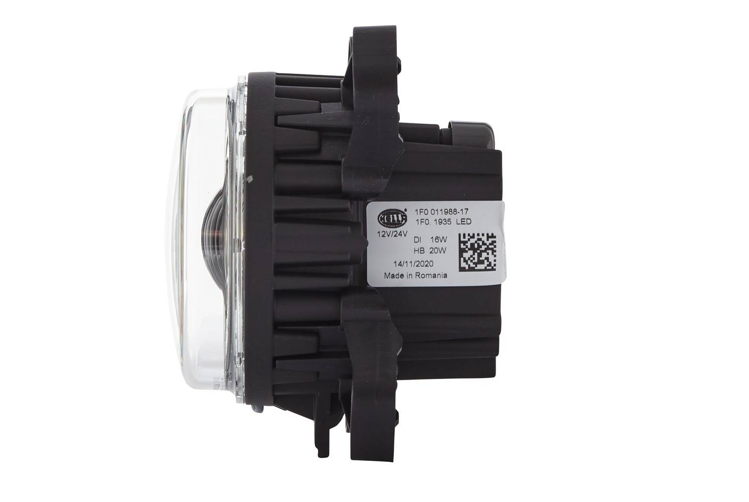 HELLA 1F0 011 988-171 DE/LED-Fernscheinwerfer - 90mm Performance L4060 - 12/24V - Einbau - Stecker:-2