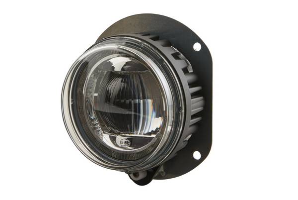 HELLA 1F0 011 988-081 DE/LED-Fernscheinwerfer - 90mm Performance L4060 - 12/24V - Einbau - Stecker: