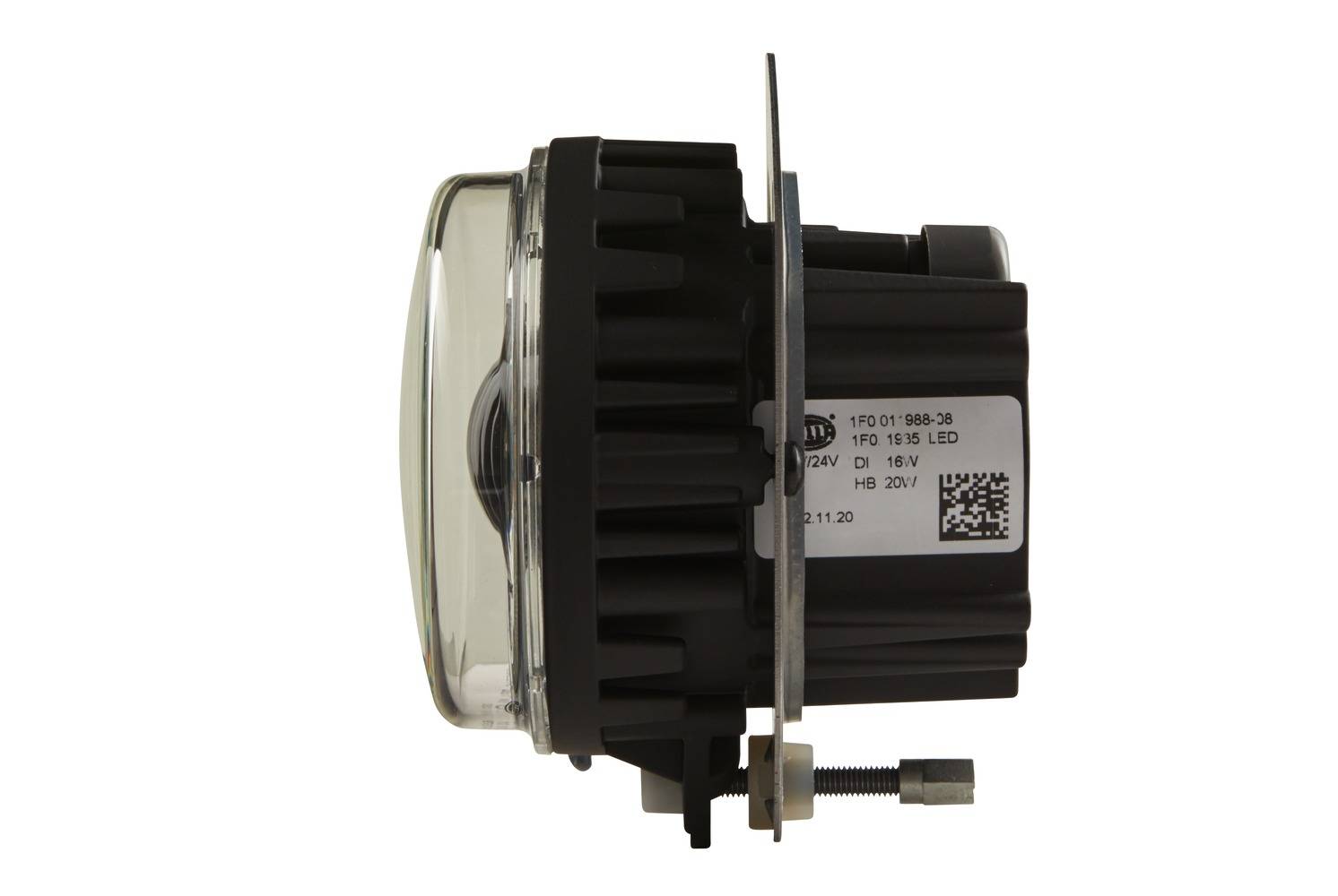 HELLA 1F0 011 988-081 DE/LED-Fernscheinwerfer - 90mm Performance L4060 - 12/24V - Einbau - Stecker:-2