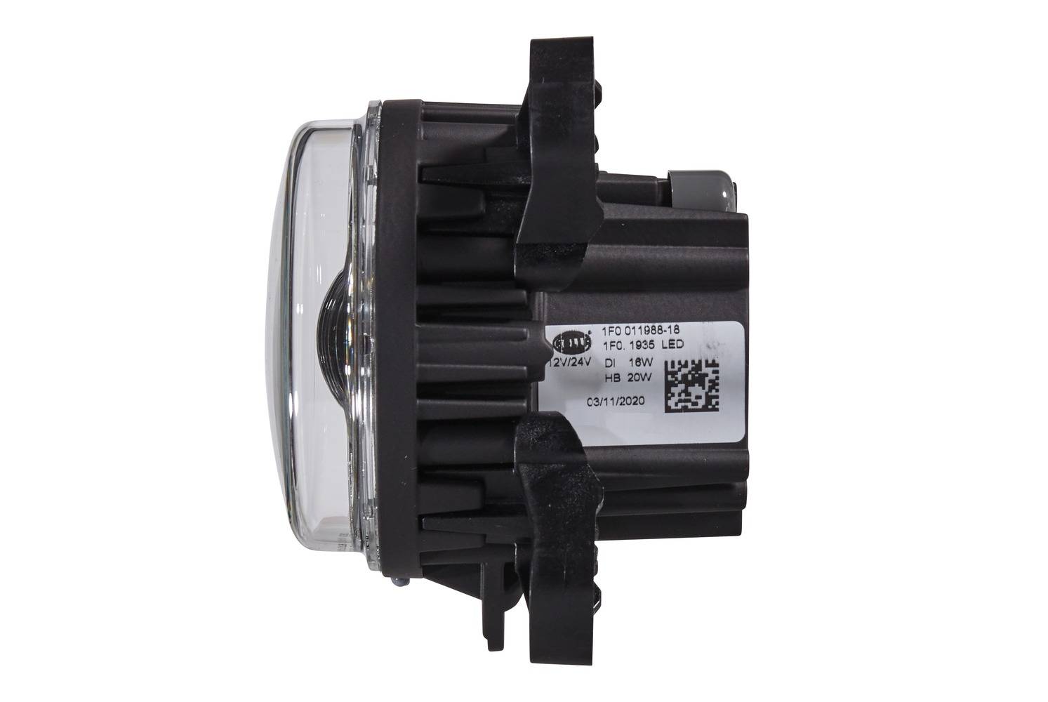 HELLA 1F0 011 988-181 DE/LED-Fernscheinwerfer - 90mm Performance L4060 - 12/24V - Einbau - Stecker:-2