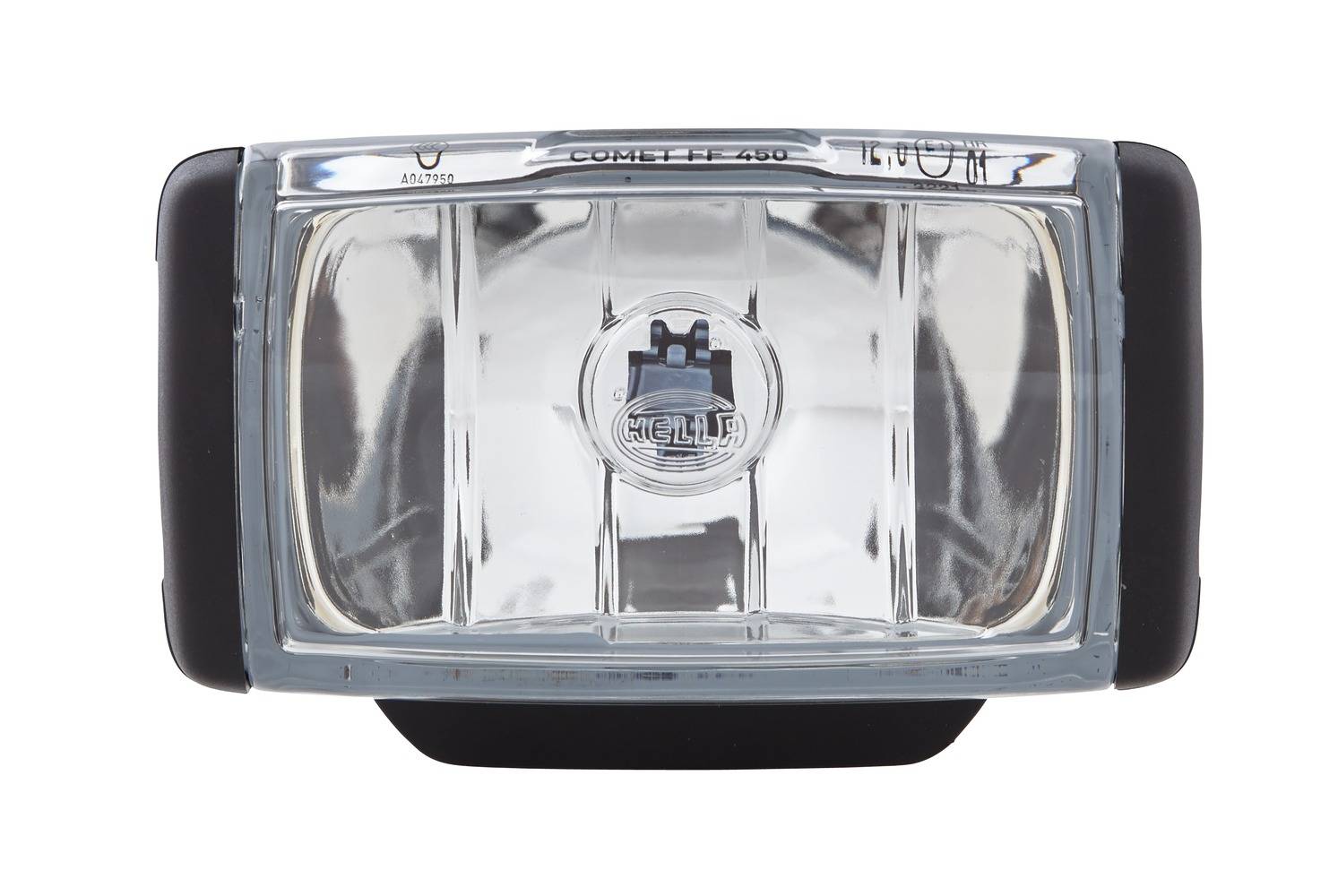 HELLA 1FB 010 951-821 FF/Halogen-Fernscheinwerfersatz - Comet FF 450 - 12V - rechteckig - Anbau - gl-1