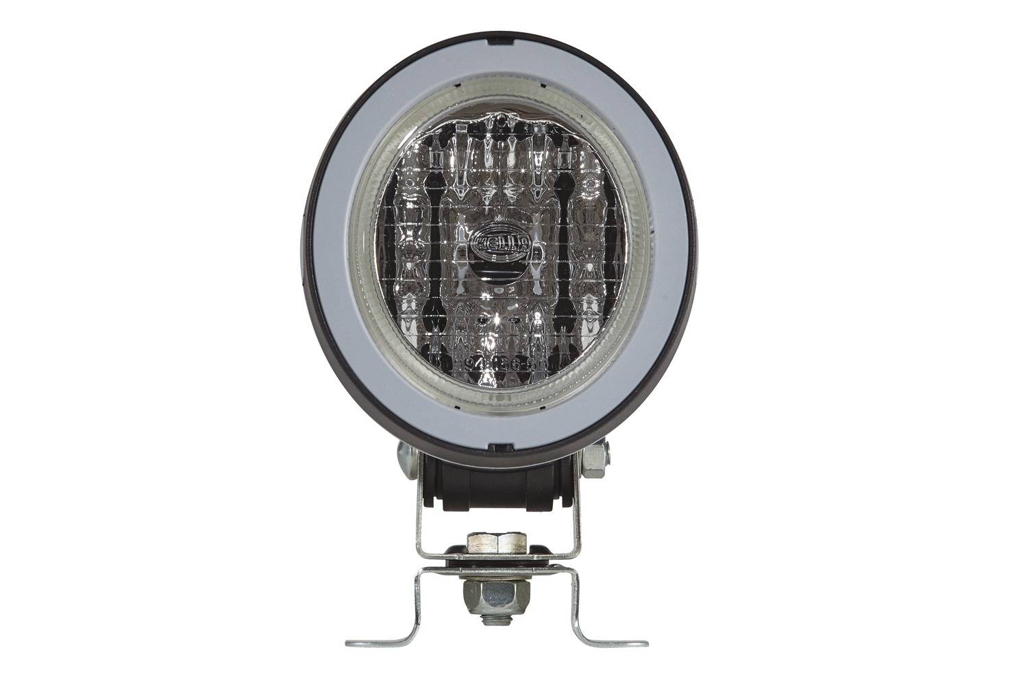 HELLA 1GM 996 134-081 Halogen-Arbeitsscheinwerfer - Mega Beam - 12/24V - Anbau - stehend - Geländeau-1