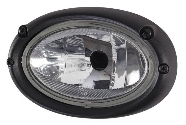 HELLA 1KA 996 261-091 FF/Halogen-Fernscheinwerfer - Oval 100 - 12/24V - oval - Referenzzahl: 17.5 -