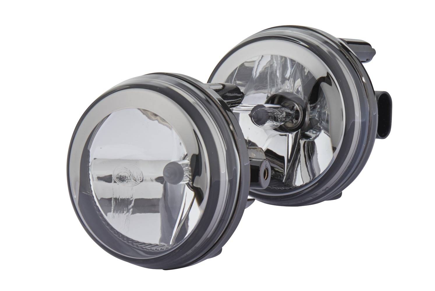 HELLA 1N0 009 295-801 FF/Halogen-Nebelscheinwerfersatz - Dynaview Evo2 - 12V - rund - Einbau - glask-0