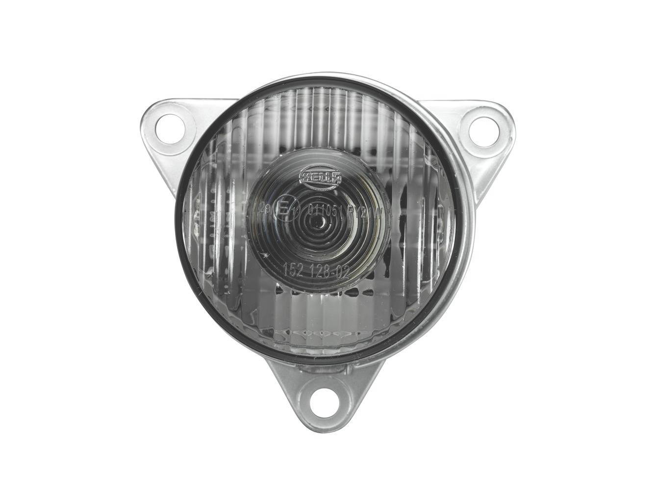 HELLA 2BA 008 221-041 Blinkleuchte - 12/24V - Einbau - Lichtscheibenfarbe: grau - hinten/links/recht-1