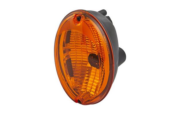 HELLA 2BA 343 130-051 Blinkleuchte - Agroluna - 12/24V - Anbau/Einbau - Lichtscheibenfarbe: gelb - l